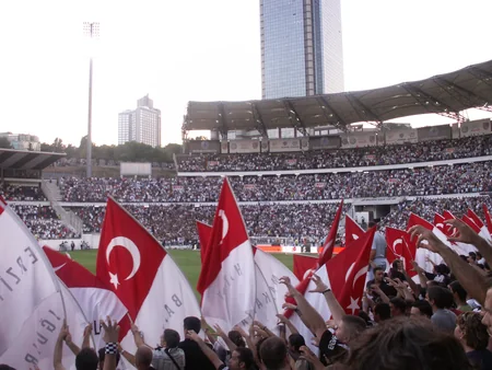 Tematik Beşiktaş taraftar fotoğrafı
